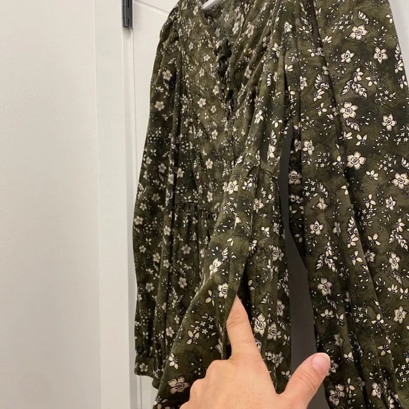 Old Navy Ptp 20 Cottagecore Midi Dress Size M - Picture 4 of 5